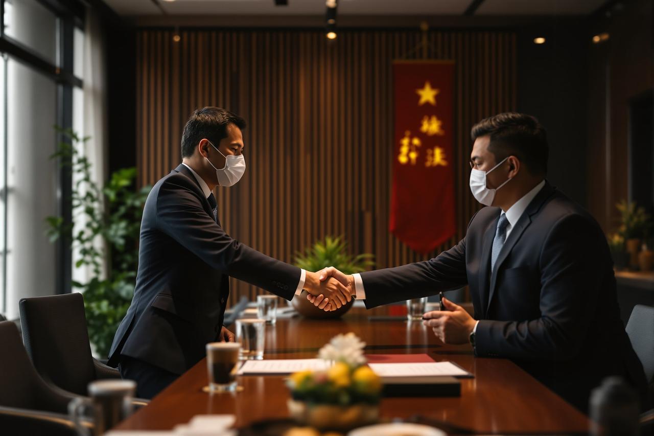 日韩在线与腾讯视频签署五年战略合作协议